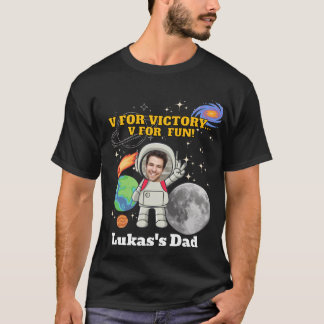 T-shirt V pour la victoire V pour le plaisir Anniversaire