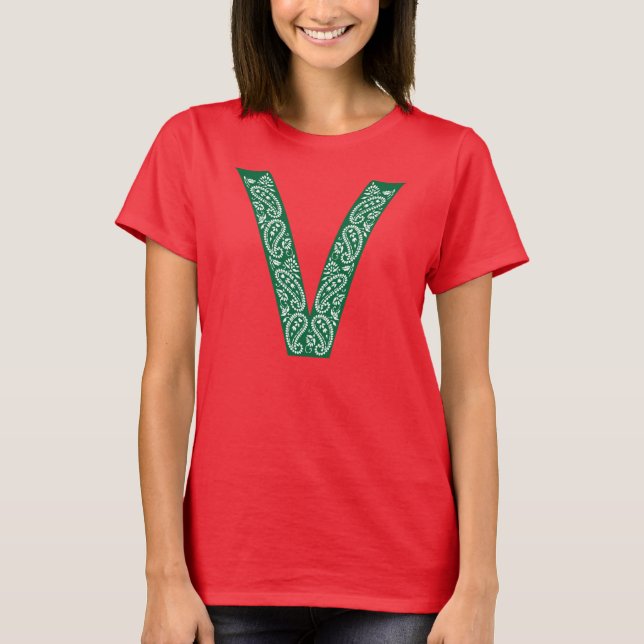 T-shirt V pour Vegan (Devant)
