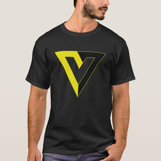 T-shirt V pour Voluntaryist (Devant)