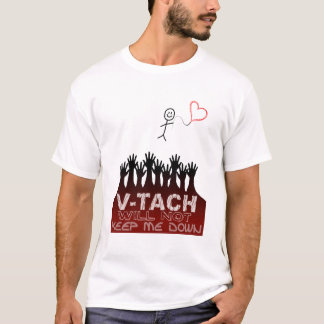 T-shirt V-tach ne me maintiendra pas