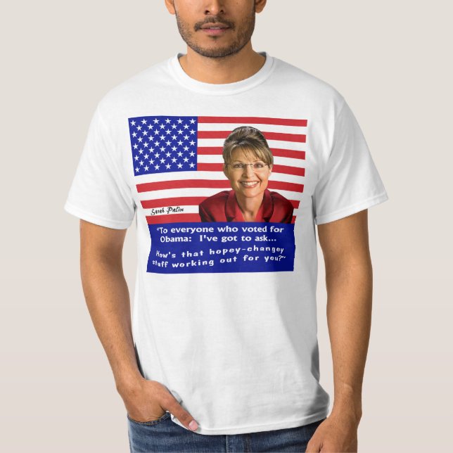 T-shirt Va comment cette substance de Hopey-Changey (Devant)