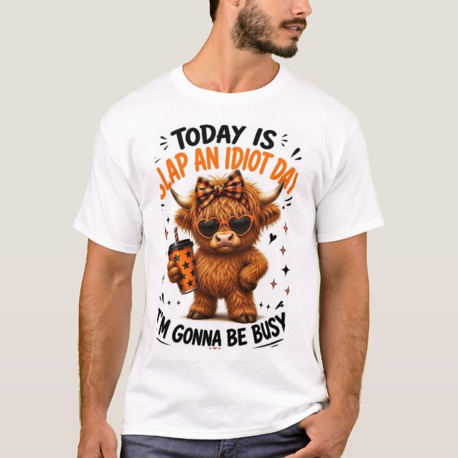 T-shirt Va être occupé (Devant)