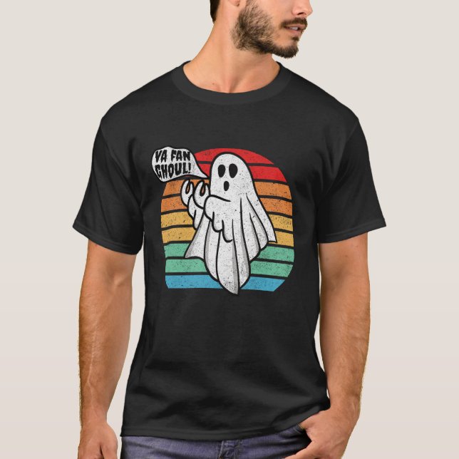 T-shirt Va Fan Ghoul Italien Funny Halloween déguisement f (Devant)