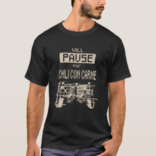 T-shirt Va Pause Pour Chili Con Carne Gamer Chili Avec Moi