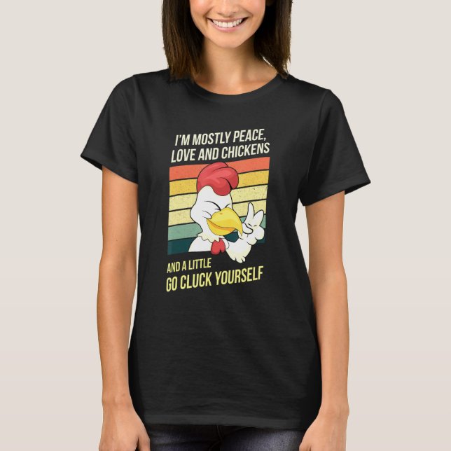 T-shirt Va T'Enfiler Louvain De Poulet (Devant)