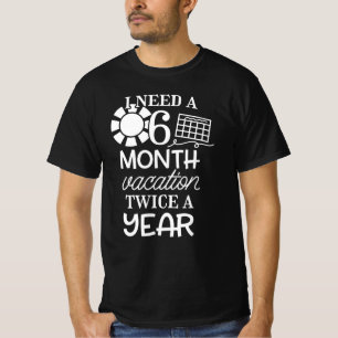 T-shirt Vacances -