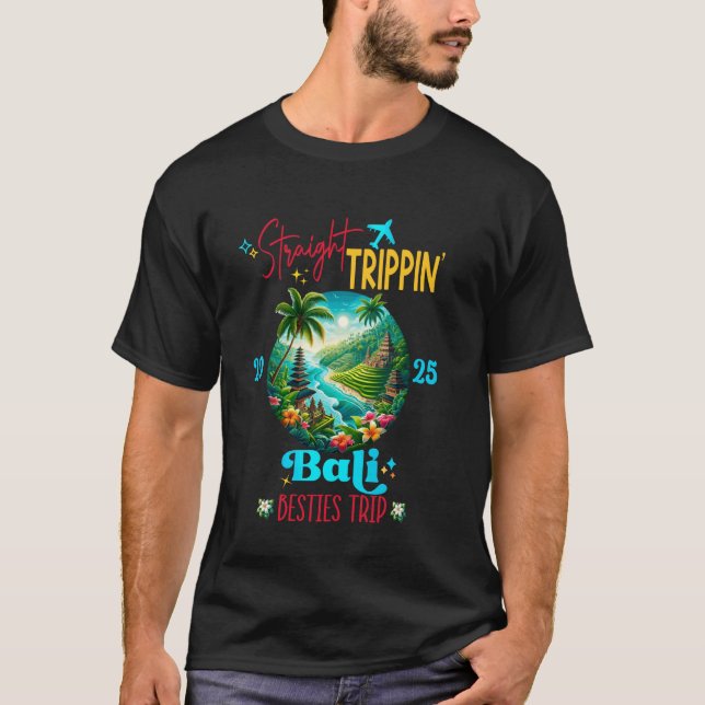 T-shirt Vacances à Bali Indonésie 2025 (Devant)