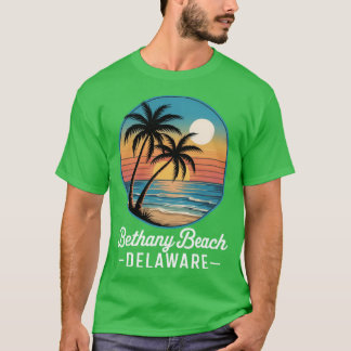 T-shirt Vacances à Bethany Beach Delaware Souvenir de plag