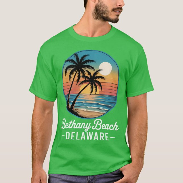 T-shirt Vacances à Bethany Beach Delaware Souvenir de plag (Devant)