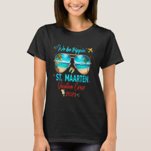 T-shirt Vacances à Saint-Martin Curaçao 2025