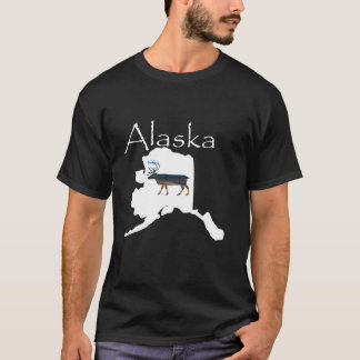 T-shirt Vacances Alaska Dernier Frontier Souvenir Cadeaux 