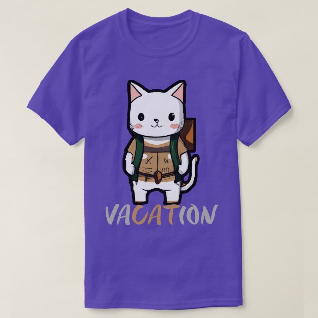 T-shirt Vacances amusantes Camping amusant Randonnée 1 (Design devant)