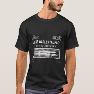 T-shirt Vacances au lac Wallenpaupack en Pennsylvanie