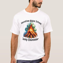 Vacances Bible School Camp Conseiller Campfire
