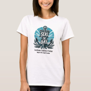 T-shirt Vacances croisière en famille personnalisée - Seas