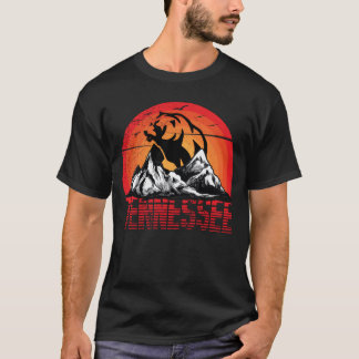 T-shirt Vacances dans le Tennessee Randonnée Campingripenn