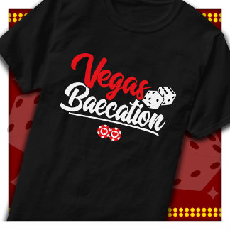 T-shirt Vacances de couple à Vegas Baecation