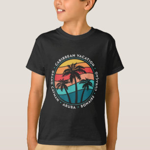 T-shirt Vacances de croisière dans les îles Abc des Caraïb