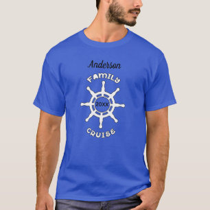 T-shirt Vacances de croisière en famille Océan Voile Plais