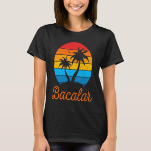 T-shirt Vacances de Famille à Bacalar au Mexique Plage Tro