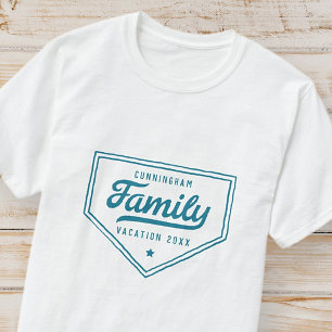 T-shirt Vacances de famille officielle Vintage