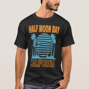 T-shirt Vacances de la baie de la demi-lune