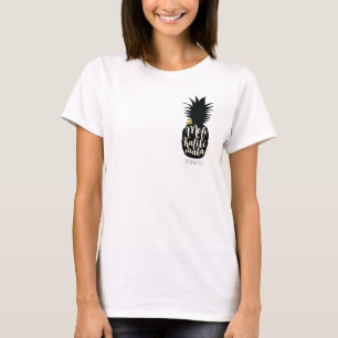 T-shirt Vacances de Noël d'ananas de Mele Kalikimaka