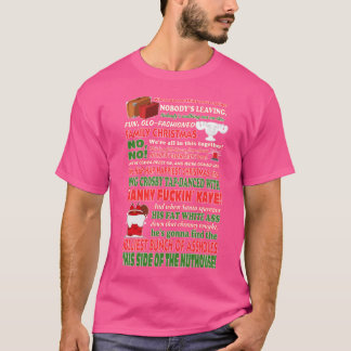 T-shirt Vacances de Noël la bande la plus joyeuse