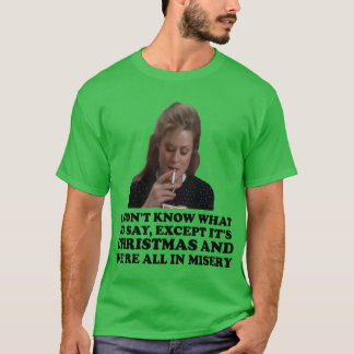 T-shirt Vacances de Noël Misère