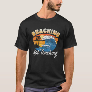 T-shirt Vacances de plage et non d'enseignement Étéisant E