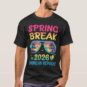 T-shirt Vacances de printemps en République dominicaine 20