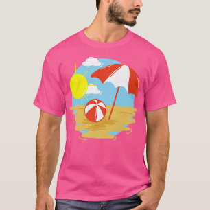 T-shirt vacances de sable voyage vacances voyage de vacanc