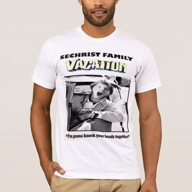 T-shirt Vacances de Sechrist (Devant)