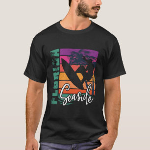 T-shirt Vacances de surf sur la plage de Floride au bord d