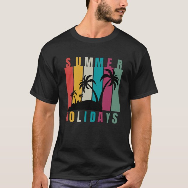 T-shirt Vacances d'été (Devant)