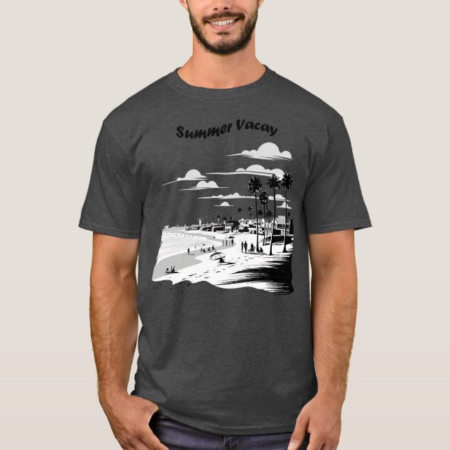 T-shirt Vacances d'été (Devant)