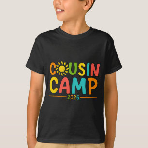 T-shirt Vacances d'été camp de cousins 2026 créant des sou