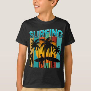 T-shirt vacances d'été de surf