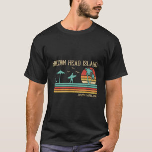 T-shirt Vacances d'été Île de Hilton Head en Caroline du S