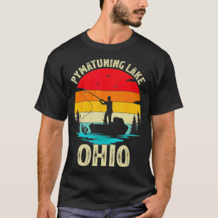 T-shirt Vacances d'été Pêche Vintage Retro Ohio Pymatun