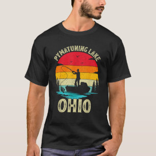T-shirt Vacances d'été Pêche Vintage Retro Ohio Pymatun