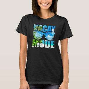 T-shirt Vacances d'été Plage tropicale Palm Tree Ocean Vac