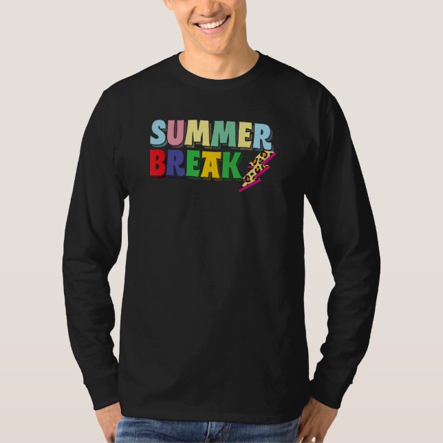T-shirt Vacances d'été Professeur Léopard en détresse Foud (Devant)