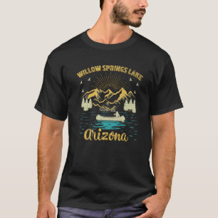 T-shirt Vacances d'été Retro Mountain Arizona Willow Spri