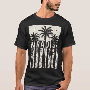 T-shirt Vacances d'été, soleil, surf Californie Para