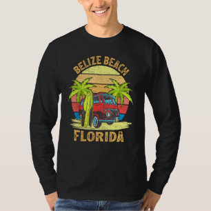 T-shirt Vacances d'été Vintage Floride Belize Beach