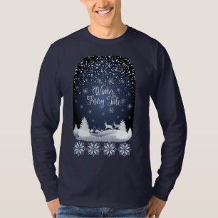 T-shirt Vacances d'hiver Conte de fées Imaginaire Forêt de