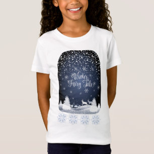 T-Shirt Vacances d'hiver Conte de fées Imaginaire Forêt de