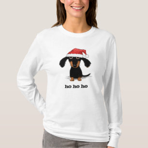 T-shirt Vacances drôles de chien de saucisses du père no