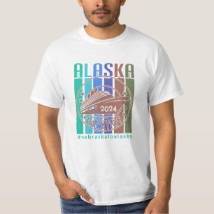 T-shirt Vacances en Alaska   Croisière de voyage du groupe